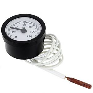 Jauge de Température Thermomètre Capillaire 0-120C Eau 1.5 Mètre Capteur (Grand Plaisir 360, neuf)