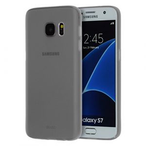 doupi UltraSlim Coque Compatible avec Samsung Galaxy S7 Edge (arqu&eacute;) Fin Mat Ultra Mince et Ultra l&eacute;ger Bumper Cover Housse de Protection Shell Coque, Gris (DOUPI SHOP, neuf)