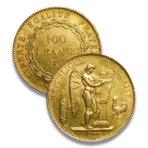 Monnaie ancienne fran&ccedil;aise, 100 francs or G&eacute;nie monnaies napol&eacute;on, pi&egrave;ces anciennes, monnaies antiques pour collectionneur, collection de pi&egrave;ces de monnaie or, coin france (Lucky Angel Coin gold 1903) (Haolin EA Co., Ltd., neuf)