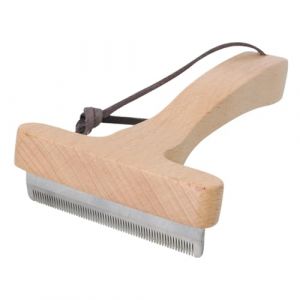 Brosse Démêloir Pour Cheval - Nettoyant Tondeuse Poils Animaux Domestiques - Brosse Portable pour Chevaux et Petits Animaux - Démêlage et Élimination des Poils (jasert, neuf)