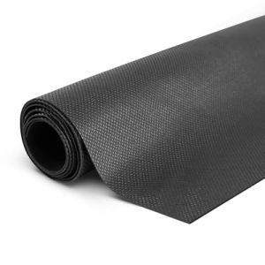 Bestlivings - Tapis antidérapant 160 x 125 cm - Universel, imperméable et découpable - Noir en Caoutchouc pour Voiture, Coffre, Cuisine et Atelier (bestcount, neuf)