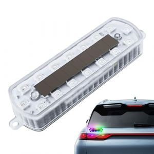 Feux De Remorque Sans Fil,Feux Stroboscopiques LED Solaires Multicolores Sans Fil - Éclairage D’Avertissement Et D’Urgence Automobile Pour Moto, Camion, Drone Et Châssis (wenhaoluo, neuf)