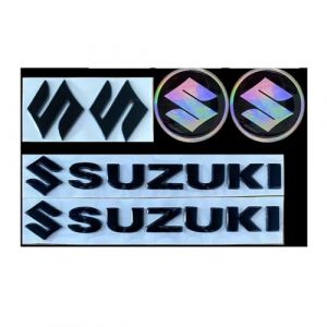 UJNVDXZE Autocollants Emblèmes Voiture pour Suzuki Vitara (LY) 4.Gen Splash Cabrio,Logo Badge Sticker Autocollants en métal Autocollant étanche emblème Badge,A (suizhoushiweirumashangmaoyouxiangongsi, neuf)