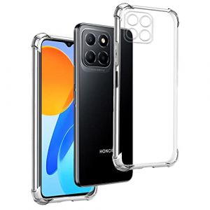 REY Coque Anti-Shock pour Honor X8 5G - Honor X6 4G - Honor X6 5G - Honor 70 Lite 5G, TPU Transparent en Silicone Antichoc (REY &reg;, neuf)