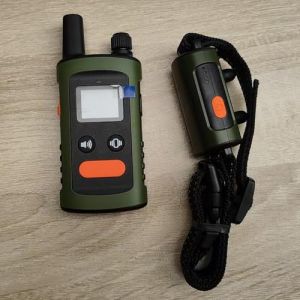 Collier de Dressage pour Chien - Collier Anti Aboiement T&eacute;l&eacute;commande 1000m & &Eacute;tanche IPX7, 3 Modes (Bip, Vibration, Combin&eacute;) - Batterie Rechargeable - Adapt&eacute; Aux Chiens de Petites et Moyennes Tailles (HONEY PAWS, neuf)