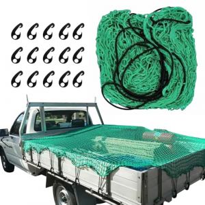 Filet remorque et conteneur - 2.5 x 3.5m Filet de Levage, Filet de Transport Remorque,Maille de 45 x 45 mm -Une Sécurisation Parfaite du Chargement (iglood, neuf)