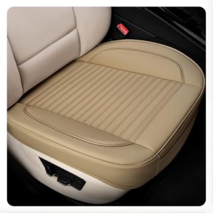 Coussins de siège de Voiture en Cuir, pour Lexus ES 2018-2024 (Gasoline) antidérapant Facile à Installer Résistant l'usure, avec Poche Rangement,C Beige (E5W9113102T3260, neuf)