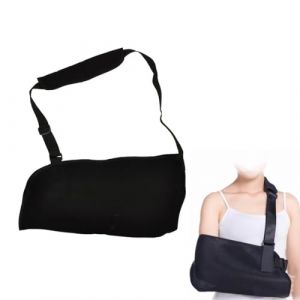 CULEO Maintien du bras Sangle d'épaule de support de bras 1 pièce, sangle de bras en maille respirante réglable, écharpe de bras unisexe, sangle d'épaule disloquée, sangle de bras, bandage de bras (CARTW CONNECT TRADING LTD, neuf)