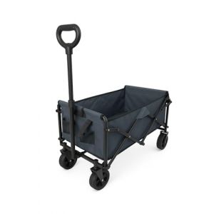 Chariot de transport pliable avec porte-bouteille, 80 l, charge maximale : 100 kg, pour la plage et le camping (Wereseller, neuf)