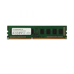 V7 V7106004GBD-SR V7 4GB DDR3 PC3_10600 _ 1333MHZ DIMM Module de m&eacute;moire _ V7106004GBD-SR (TechInn, neuf)