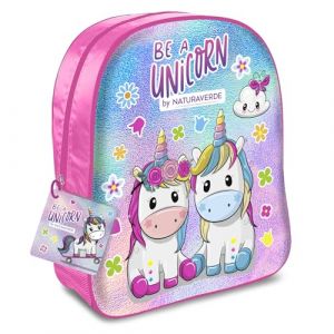 Naturaverde | Enfants - Be A Unicorn - Coffret Cadeau, Shampoing 100 ml, Après-shampooing 200 ml + Sac à dos Licorne (TeriamService, neuf)