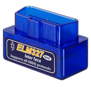 Mini Scanner Bluetooth pour ELM327 OBD2 Dispositif Diagnostic et D'analyse de Voiture Adaptateur Bluetooth Obd2 Outil de Diagnostic de Véhicule Diagnostic OBD-II pour Android Windows Linux (LongQingHeYu, neuf)