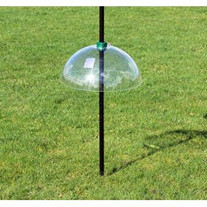garden mile Grand Universel 40cm Transparent &eacute;cureuil Baffle &eacute;cureuil &eacute;tanche Mangeoire Oiseaux Accessoire (Garden_Mile, neuf)