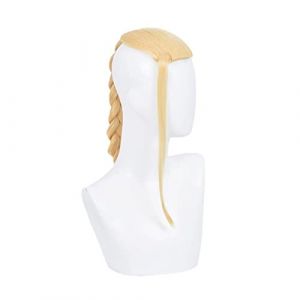 WELLHY Perruque de cosplay Anime Cosplay Costume Perruque Tokyo Revengers Perruque Ryuguji Ken Perruque Golden Whip Perruque avec capuchon de perruque gratuit for Halloween Party Carnaval Vie nocturne (good stuff A, neuf)