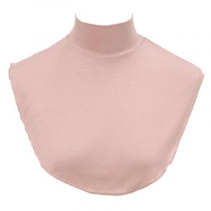 BrightGlow Faux col roulé amovible pour femme en modal - Faux col roulé élégant - Col roulé - Col roulé amovible - Col épais - Faux col pour femme et fille - Taille unique, Rose, taille unique (BrightGlowSH, neuf)