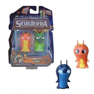 Slugterra, 2 Personnages, 4,5 cm, Mod&egrave;le al&eacute;atoire, pour Les Enfants &agrave; partir de 4 Ans, LUU00, Multicouleur (DEZLIGHT, neuf)