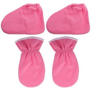 Moufles de Paraffine pour Spa 2Pcs Pantoufles Hydratants Élastiques Soin des Mains et Pieds Accessoire de - (Dawkinshall, neuf)
