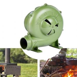 Ventilateur &Eacute;lectrique De Chemin&eacute;e 220V Pour Barbecue - Souffleur De Forge De Forgeron &Eacute;lectrique, Briquets &Agrave; Charbon Forge BBQ, Pour Camping Randonn&eacute;e Cuisson Feu ​Soufflet Outils De Barbecue(250W) (Mei Ma-DE Sao Wo cplm, neuf)
