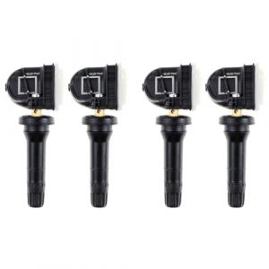 YAOPEI Lot de 4 capteurs de pression des pneus pour Bmax Cmax Fiesta 6 7 Focus 3 4 KA Kuga Mondeo Ecosport Tourneo Transit TPMS Syst&egrave;me de surveillance de la pression des pneus EV6T1A180DB EV6T1A180DC (HONORY, neuf)