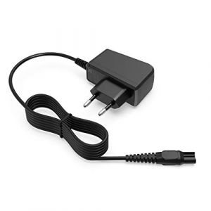 15V HQ8505 Chargeur Compatible avec Philips Rasoir 6000/8200/9000/S9000, SensoTouch/Multigroom 7000, et Partiellement Rasoir 3000/5000/7000 - Non Compatible avec 3000X/5000X, Multigroom 3000/5000 (Saulor, neuf)