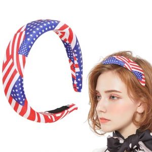 Bandeau de cheveux du 4 juillet, bandeau patriotique pour femme | Cercle de cheveux patriotiques pour femmes,Ornements de cheveux doux du Memorial Day, coiffe drapeau am&eacute;ricain pour (katurath, neuf)