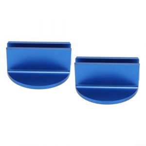 Coussinet magn&eacute;tique en aluminium pour cric, con&ccedil;u pour la stabilit&eacute; lors du levage de v&eacute;hicules, compatible avec la plupart des crics (orange) (luckymore, neuf)