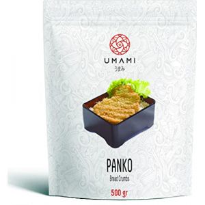 Chapelure japonaise Umami Panko 500 gr - Fabriqué en Italie - Recette japonaise, frite croustillante et non grasse ! (Hanataba, neuf)