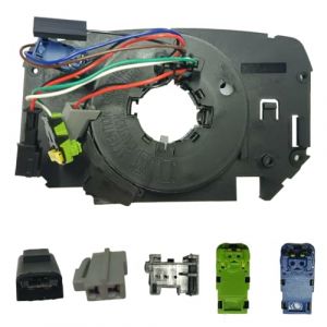 Contacteur tournant compatible pour Moel Megane 2 II (2002-2012) 8200480339 ATTENTION: LE PRODUIT Avec regulateur de vitesse (CQX AUTO PARTS, neuf)