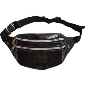 Sac Banane Femme Multipoches Sac Ceinture Ville Imperm&eacute;able Voyage Randonn&eacute;e Sacoche Banane Unisexe Grande Capacit&eacute; Sacoche de Ceinture Camping Loisir (MOJTO, neuf)