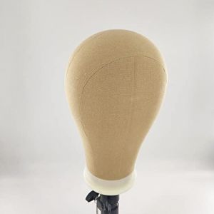 eyYvxmep TêTe de Formation TêTe de Mannequin pour Perruques TêTe de Mannequin pour Perruques TêTe de Coiffage Professionnelle TêTe de Mannequin en Toile-A (Xiaomeishangpu, neuf)