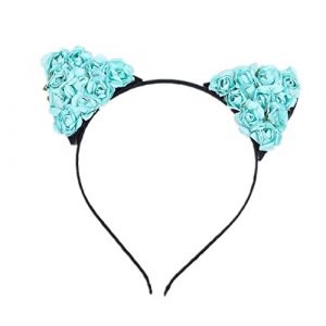 Beaupretty 7 Pièces bandeaux d'oreille de chat pour les femmes bandeaux diable bandeau oreille de chat bandeaux d'oreille de chat pour les filles (lorianca, neuf)
