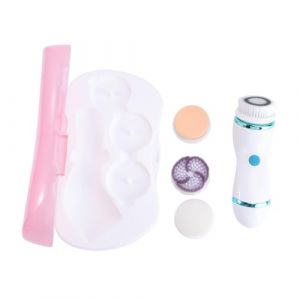 NOLITOY Silicone Facial Facial Pinceau De Nettoyage Électrique Brousse De Brosse À Éproupage Nettoyage Pour Le Visage Brosse Électrique Brosse Du Visage Électrique Nettoyer Bleu (M.Meteorite, neuf)