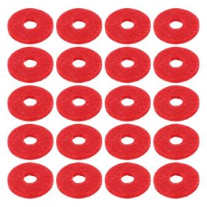 YINETTECH 180 pi&egrave;ces tampons en feutre de piano tampons en feutre de r&eacute;glage de piano joint de clavier de piano pour tampons entre les pi&egrave;ces de piano 12,5 x 3,5 x 1,8 mm (E-NETTECH, neuf)