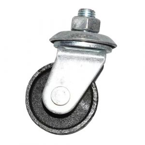 Ronyme Roulettes génériques pour cric de sol, tige de 16mm, roulette de rechange pour remorque, roulettes horizontales en métal pour cric de 4 tonnes (praskueu, neuf)