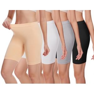 Panty Coton Femme Long Culottes Femmes sous Jupe Shorts Pantalon De Sécurité (HBselect, neuf)