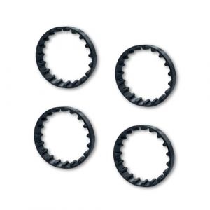 8 Courroies de Remplacement pour INTEX ZX300 - Kit de Réparation de Courroies Pièces de Rechange Détachées pour Robot Aspirateur Nettoyeur de Piscine Automatique Accessoires (BRK France, neuf)