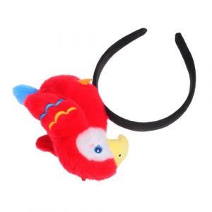 Hohopeti Serre-t&ecirc;te Perroquet Amusant pour F&ecirc;te et D&eacute;guisement Accessoire de T&ecirc;te Animalier Cr&eacute;atif pour Anniversaire Gar&ccedil;on Fille et &Eacute;v&eacute;nements &agrave; Th&egrave;me Zoo (Orcchid, neuf)