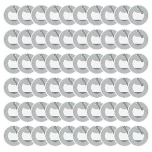 VBK &Eacute;tiquettes NFC Tags RFID Mod&egrave;le, 60Pcs Identification Produit &Eacute;tiquettes Anti-M&eacute;tal et Fonction Commande Rapide, Musique Contr&ocirc;le, Carte Numismatique, Autocollant, Blanc (YiLanLi, neuf)