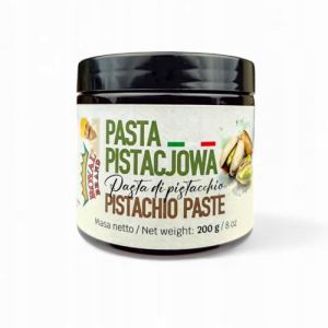 Royal Brand Pâte de pistache 100 % sans additifs - Les meilleures pistaches italiennes de Sicile - Crème de pistache - ‎Pistache de noyaux de pistache pelés - Pour la pâtisserie et les desserts - 200 (Vanilla-Vanille- Shop, neuf)