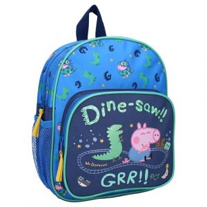 Vadobag Rugzak Peppa Pig Play with George Sac à Dos, kl-Bleu, Taille Unique Mixte Enfant (Ape Collection, neuf)