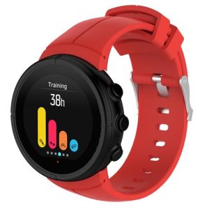 Yoktburu Bracelet pour Suunto Spartan Ultra, Silicone Bracelet de Montres Sport Strap Compatible avec Suunto Spartan Ultra Smartwatch (rouge) (Yoktburu-EU, neuf)