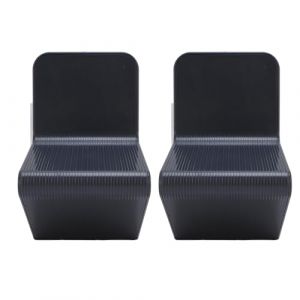 Pongnas P&eacute;dale de Repose-Pied de Douche sans Perceuse Support de Pied de Douche Antid&eacute;rapant Triangulaire Mural pour Rasage des Jambes et Salle de Bain Mat&eacute;riau ABS 160 X 97 X 90 Mm 2 (GREY) (Beiyizhu, neuf)