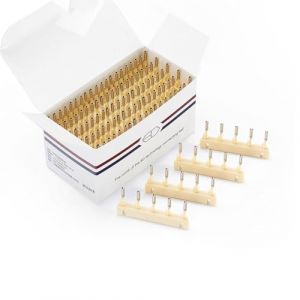 Boucle en forme de C pour machine d'extensions de cheveux 6D de deuxième génération, outils de kit de kit d'extensions de cheveux 6D Snap Human Hair No-trace Extensions Kit (40Pcs),Jaune (WAROOMGAO, neuf)