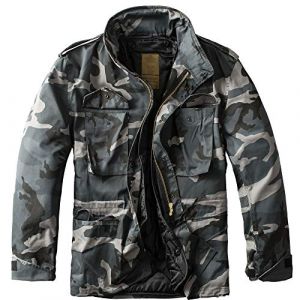 urbandreamz M65 Field Jacket Veste de Combat Armée US Army Veste d'hiver Parka Camouflage - Dark Camouflage, S (urbandreamz, neuf)