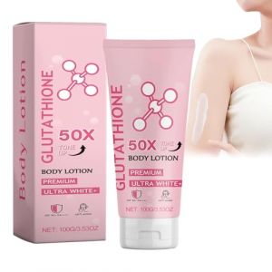 Lotion corporelle tonifiante au glutathion 50 x, crème au glutathion pour le visage, lotion corporelle tonifiante, lotion corporelle éclaircissante, crème hydratante et douce pour la peau (Guangzhoujinmianshangmaoyouxiangongsi, neuf)