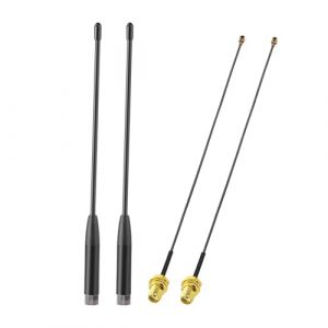 Bingfu Antenne Lora 868MHz pour Meshtastic, 3.5 dBi SMA Antenne Fouet Souple Longue Port&eacute;e,C&acirc;ble Rallonge de Prise Micro Coaxiale 0.3mm pour LoRaWAN Meshtastic ESP32 Homematic Minage Helium, 2 Pack (Bingfu-fr, neuf)