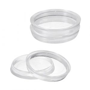 QUARKZMAN Lot de 4 Coupelles de Protection pour Meubles Ronds, 2-3/16" Patins en Plastique pour Prot&eacute;ger Les Sols en Moquette (QUARKZMAN, neuf)