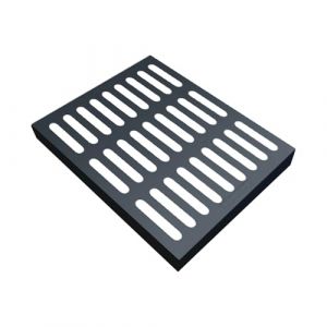 SRDCAIM Caniveau Exterieur Grille de Drainage en Fonte pour extérieur, Robuste, rectangulaire, pour allée, béton, Cour, Garage(500x600x30mm) (EAIN, neuf)