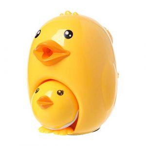 Taille-crayon à manivelle pour bureau, poussin jaune, outil de coupe mécanique à la main pour l'école, la maison, les enfants (summei, neuf)