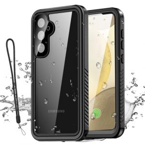 AICase Coque pour Samsung Galaxy S24 Plus 6,6" - &Eacute;tanche - Transparente - Protection d'&eacute;cran int&eacute;gr&eacute;e - R&eacute;sistante &agrave; la neige, &agrave; la poussi&egrave;re et aux chocs - Certifi&eacute; IP68 [Real 360] - Protection (AICase, neuf)